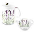 Ashdene - I Love Lavender Mug & Tea Bag Holder Set